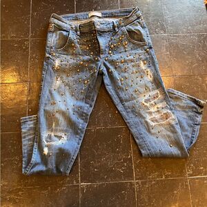 Guess Studded Distressed Boyfriend Jeans 29